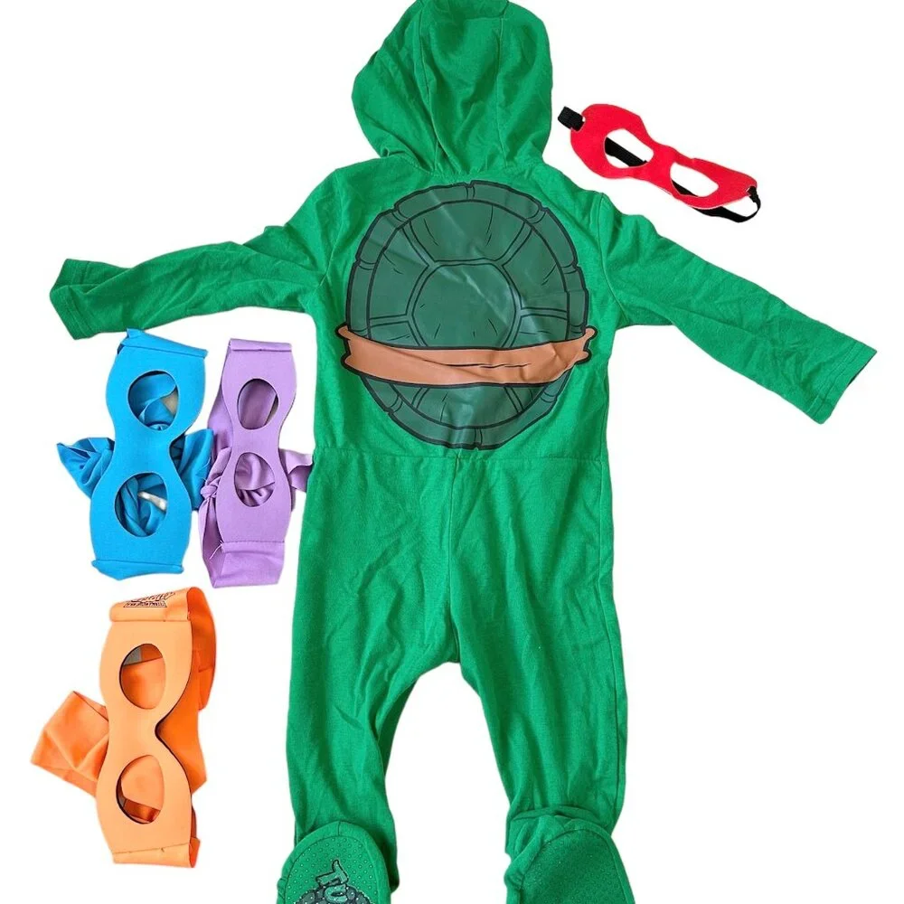 Teenager Mutant Ninja Turtles Halloween Costume for Babies Size 12-18 Months
